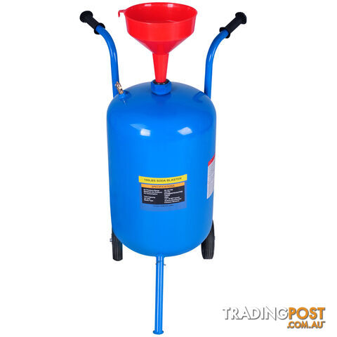 100lb Portable Soda Pressure Abrasive Upgrade Air Sandblaster