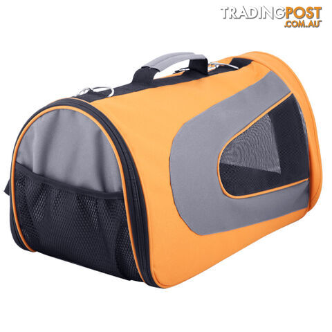 Pet Dog Cat Carrier Travel Bag Large Orange