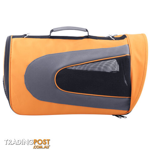 Pet Dog Cat Carrier Travel Bag Large Orange