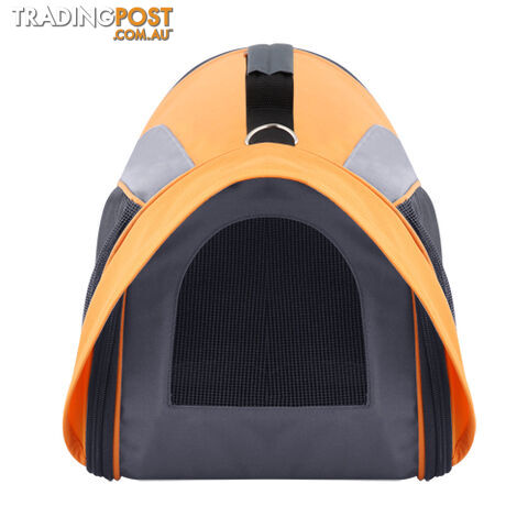 Pet Dog Cat Carrier Travel Bag Large Orange