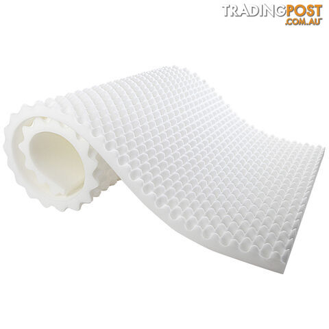 Deluxe Egg Crate Mattress Topper 5 cm Underlay Protector Single - photo 4 of 9
