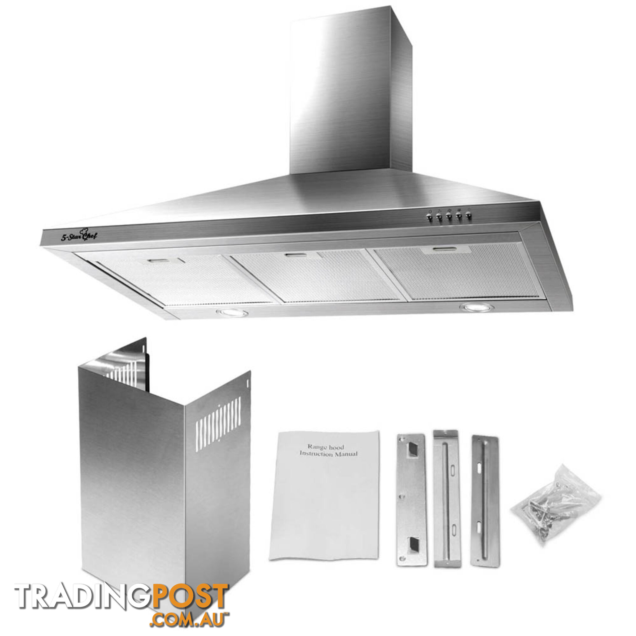 90CM Wall Mount Range Hood