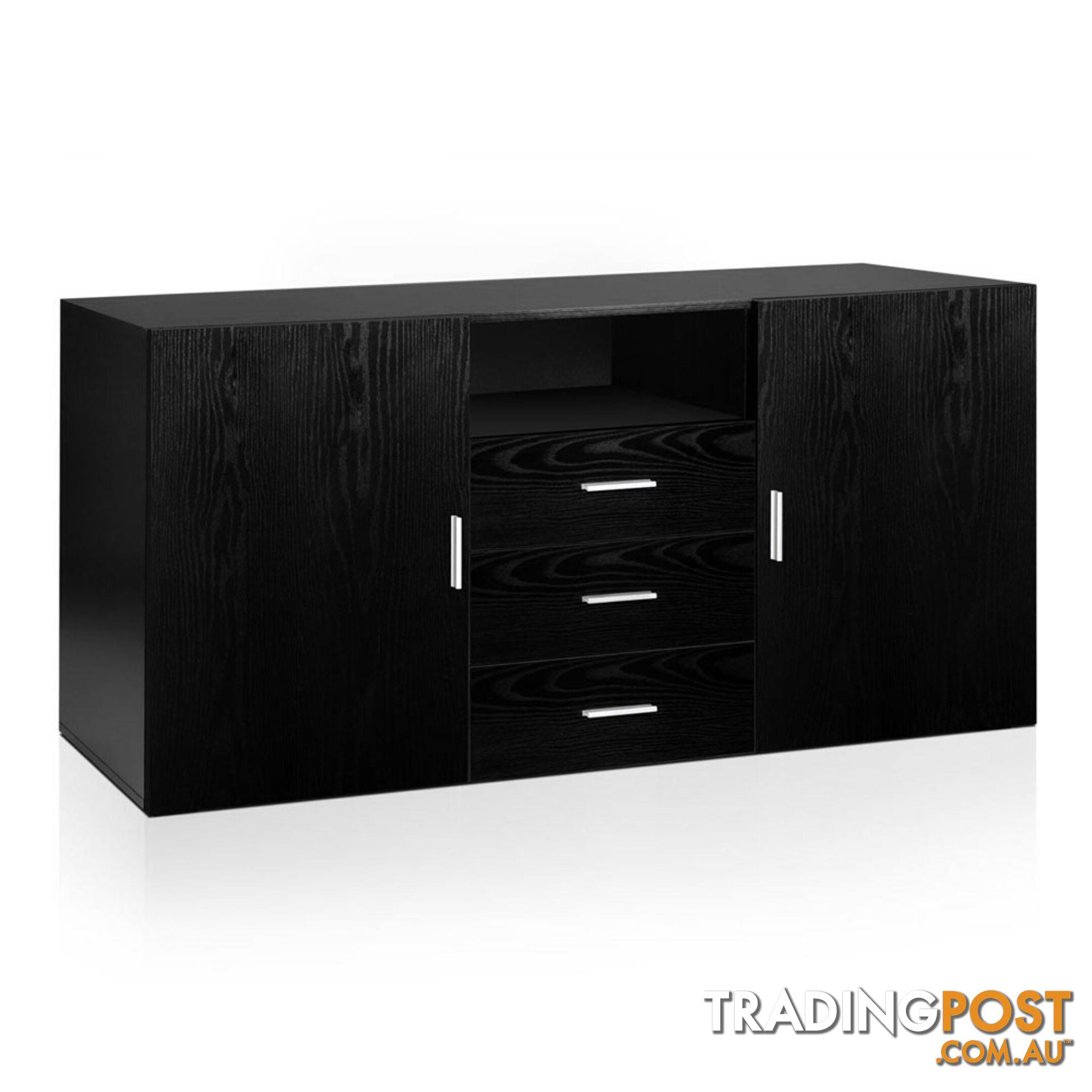 Buffet Sideboard Cabinet - Black