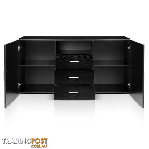 Buffet Sideboard Cabinet - Black