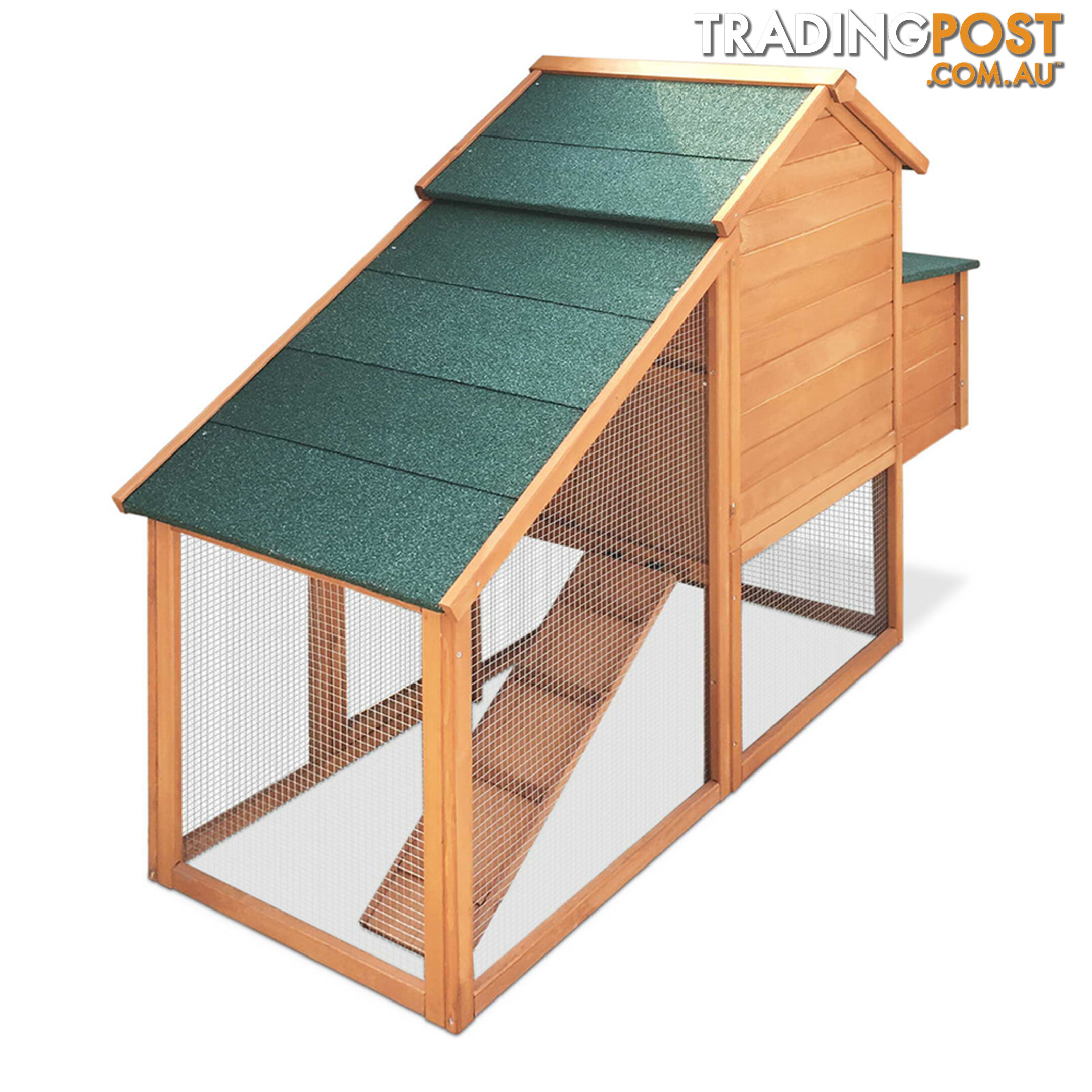 Wooden Pet Hutch with Nesting Box