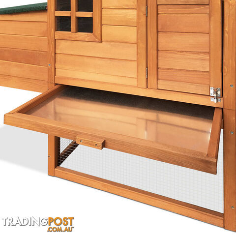 Wooden Pet Hutch with Nesting Box