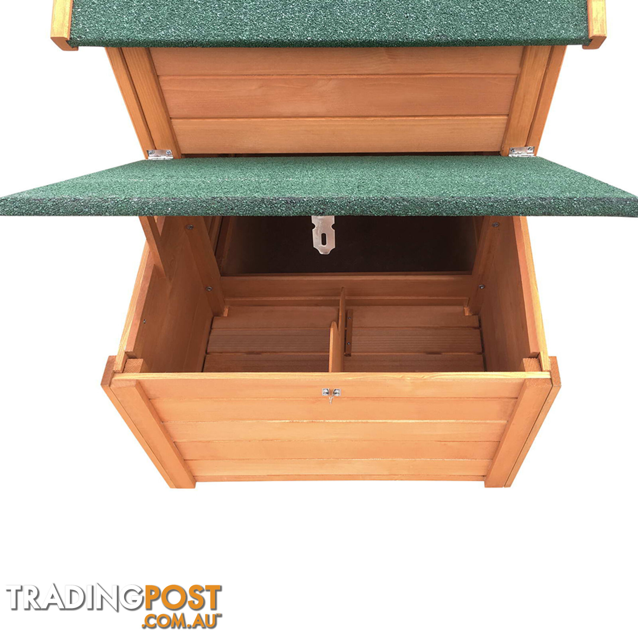 Wooden Pet Hutch with Nesting Box