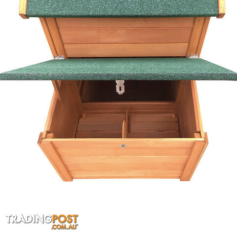 Wooden Pet Hutch with Nesting Box