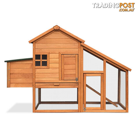 Wooden Pet Hutch with Nesting Box