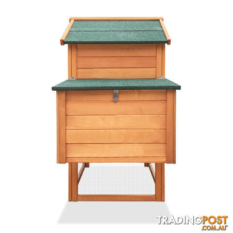 Wooden Pet Hutch with Nesting Box