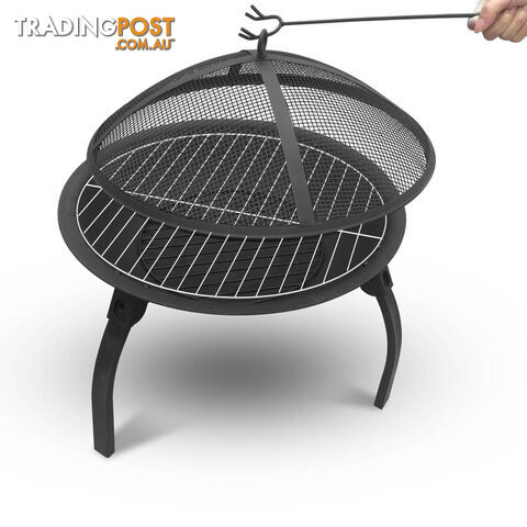 Portable Foldable Outdoor Fire Pit Fireplace - photo 3 of 7