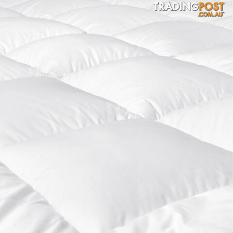 Pillowtop Mattress Topper Memory Resistant Protector Pad Cover King