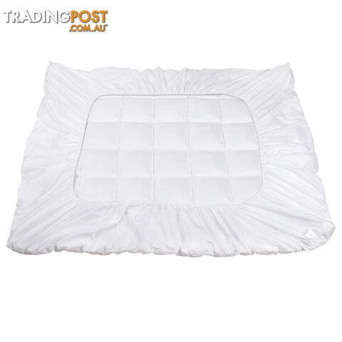 Pillowtop Mattress Topper Memory Resistant Protector Pad Cover King