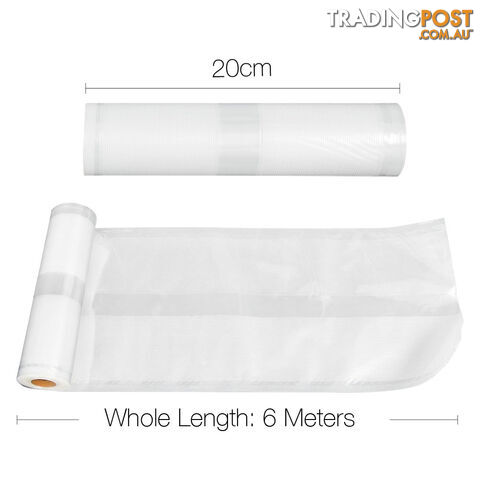Set of 2 6m Food Sealer Rolls - photo 2 of 8