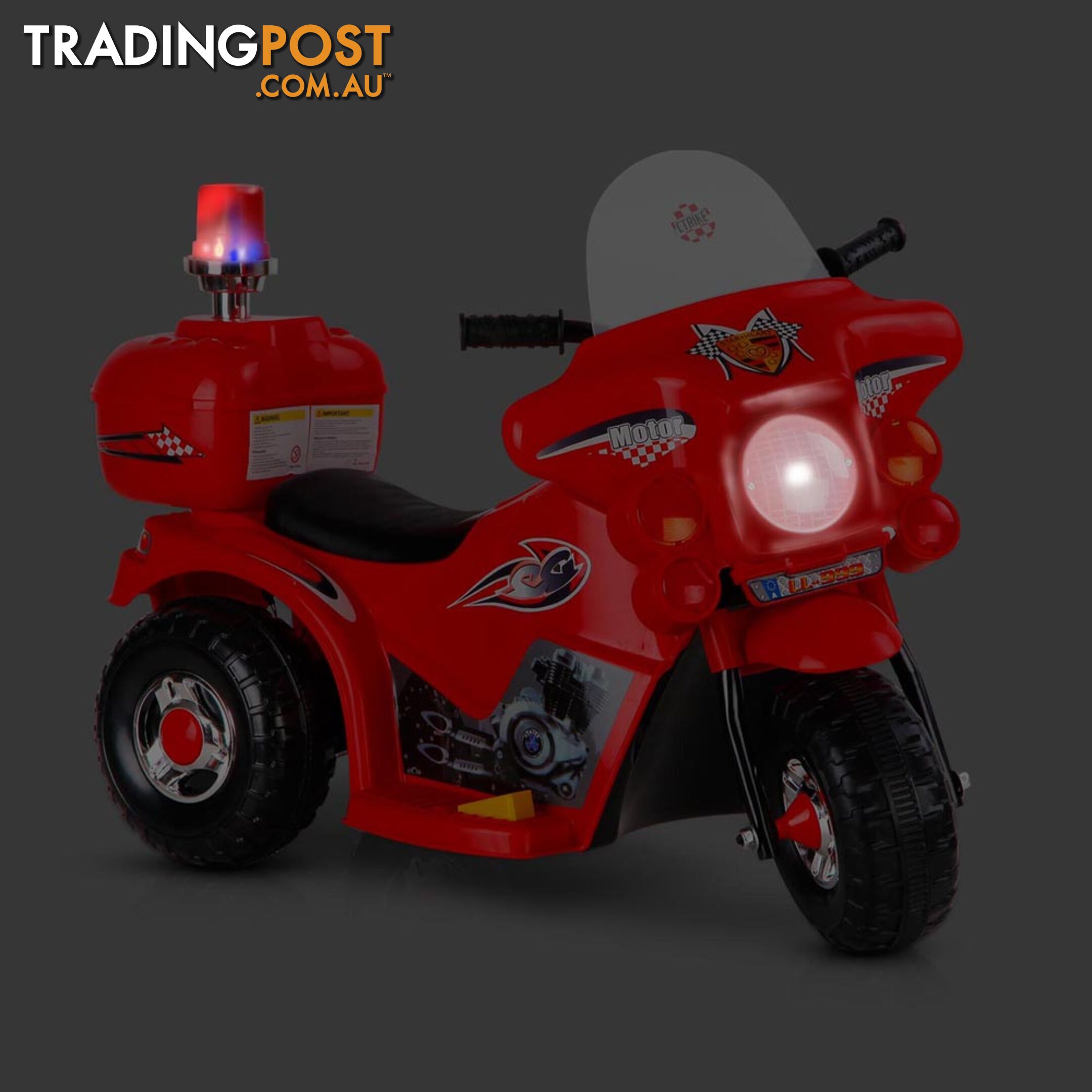 Kids Ride on Motorbike Red