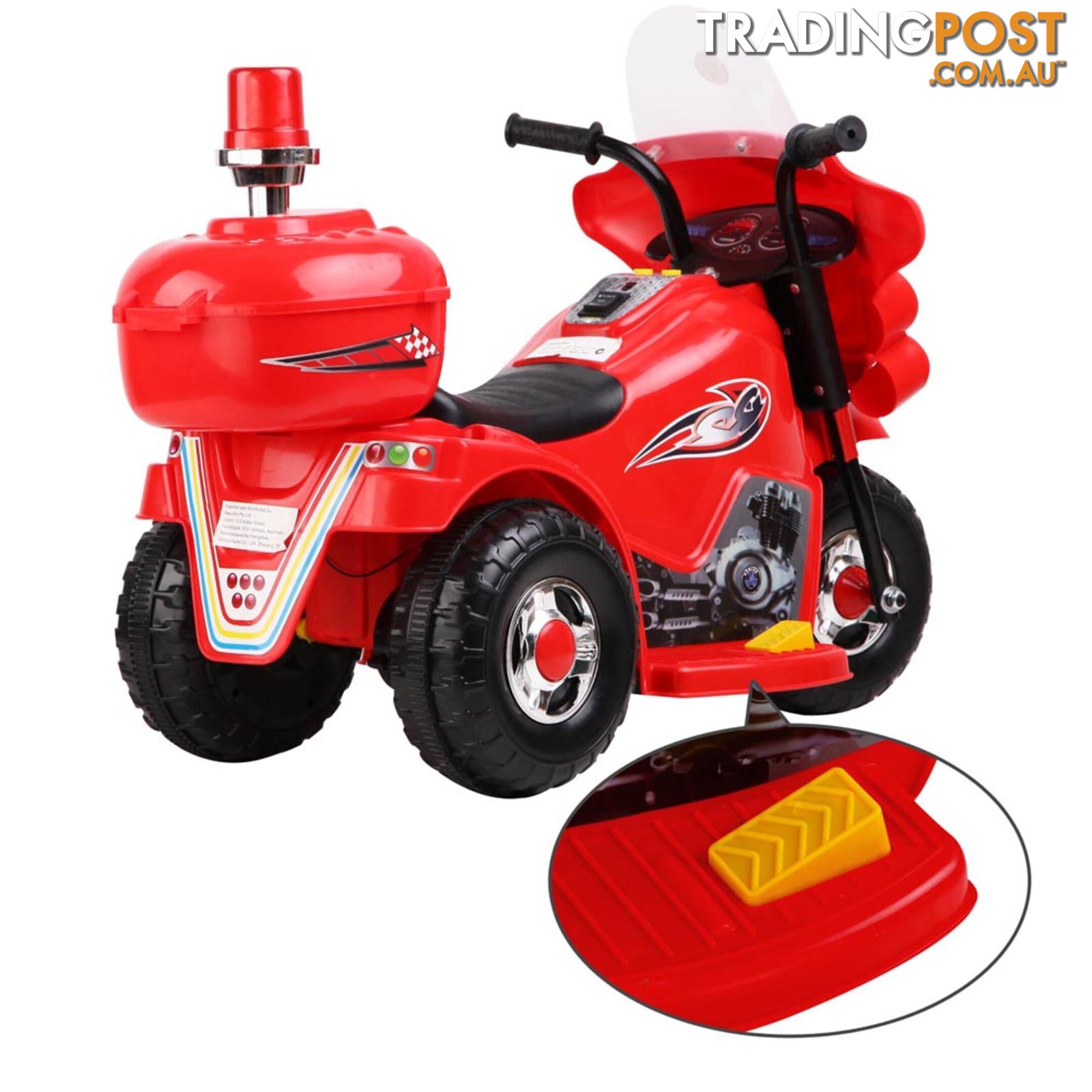 Kids Ride on Motorbike Red