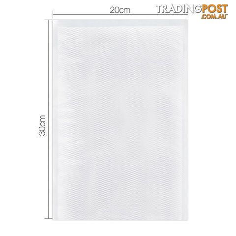 100 Food Sealer Bags: 20 x 30cm - photo 2 of 4