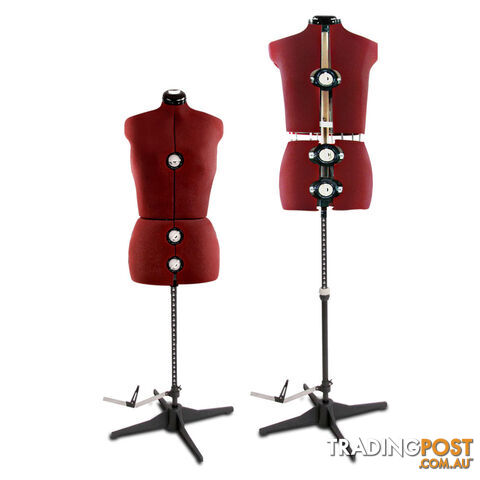 Adjustable Dressmaking Mannequin SZ14-20 - Wine - photo 3 of 8
