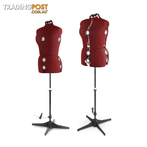 Adjustable Dressmaking Mannequin SZ14-20 - Wine - photo 4 of 8