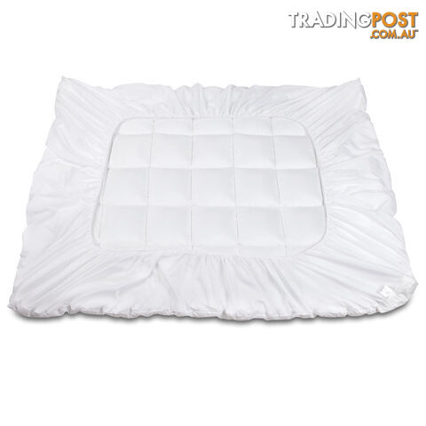 Bamboo Pillowtop Mattress Topper 5cm - Queen