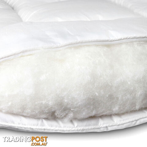 Bamboo Pillowtop Mattress Topper 5cm - Queen