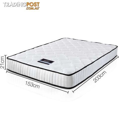 High Density Foam Pocket Spring Mattress 21cm Queen