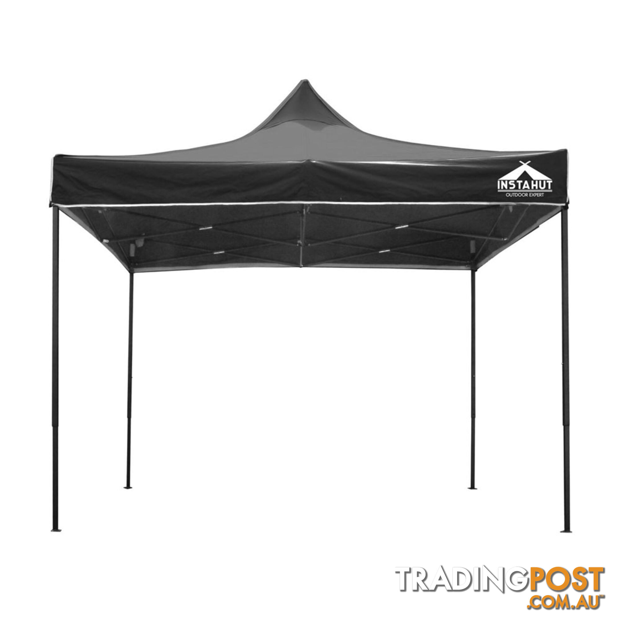 3m x 3m Pop-up Garden Outdoor Gazebo Black