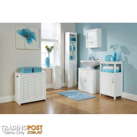 Weave Floor Unit in WHITE - photo 2 of 2