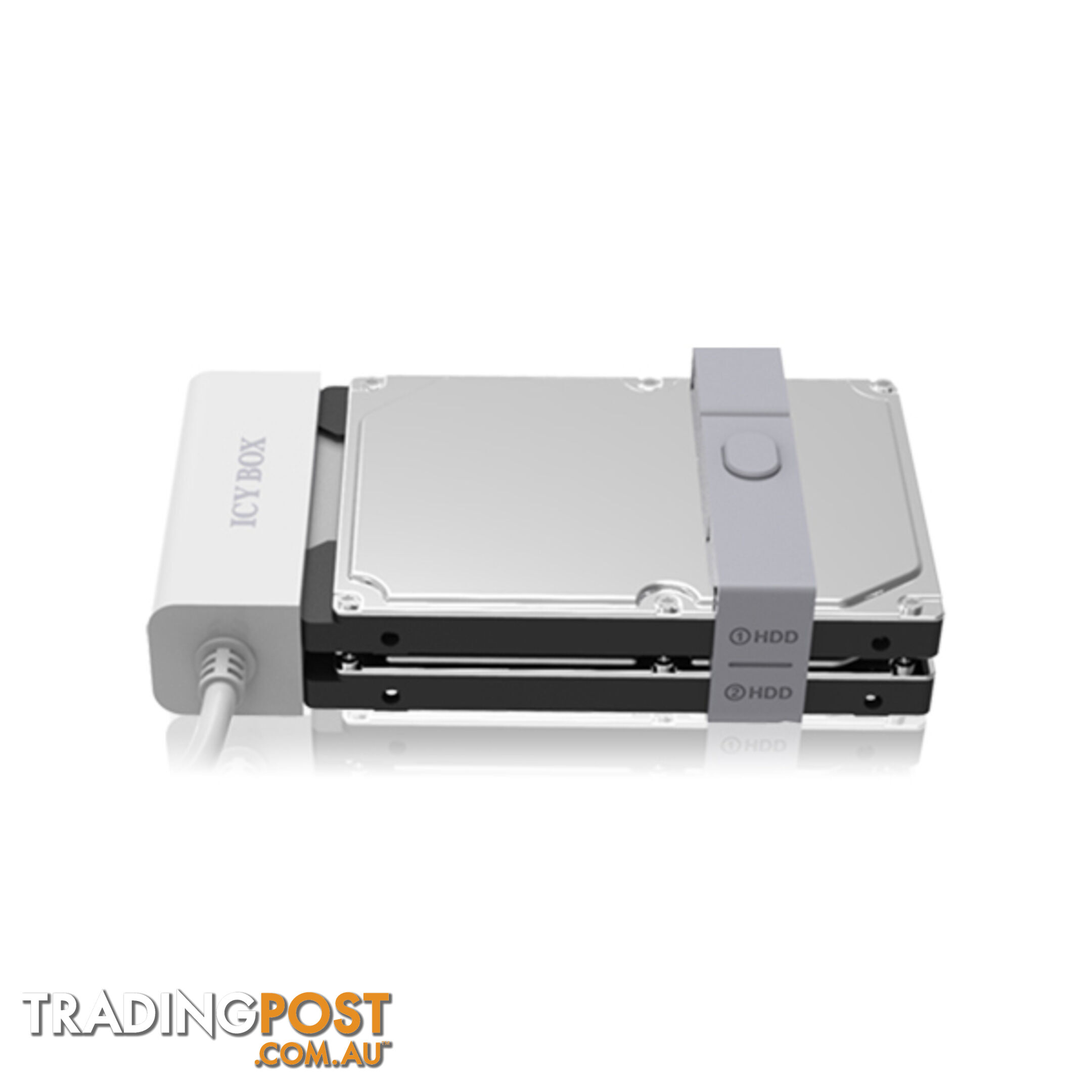 ICY BOX (IB-AC622-U3)Dual-Adapter 2.5" SATA HDD/SSD USB 3.0 Host JBOD Function