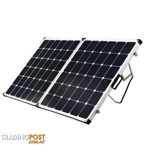 12V 250W Folding Solar Panel Kit Caravan Boat Camping Power Mono Charging Home