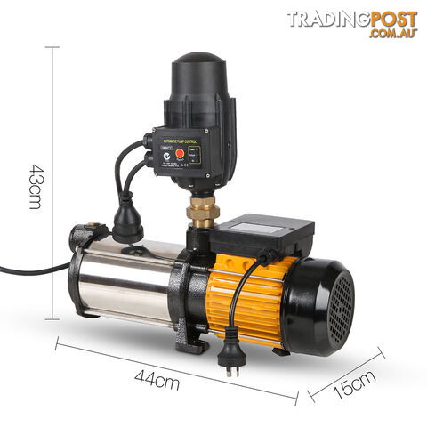 Weatherproof  2500W  9000L/H Flow Rate Pressure Pump