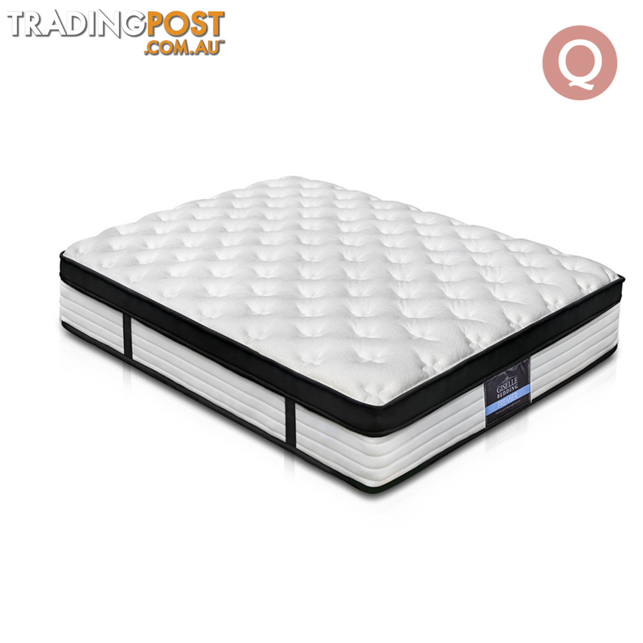 Giselle Bedding Euro Top Mattress - Queen