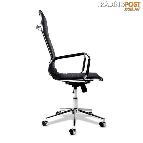 Eames Replica PU Leather High Back Executive Computer Office Chair Black