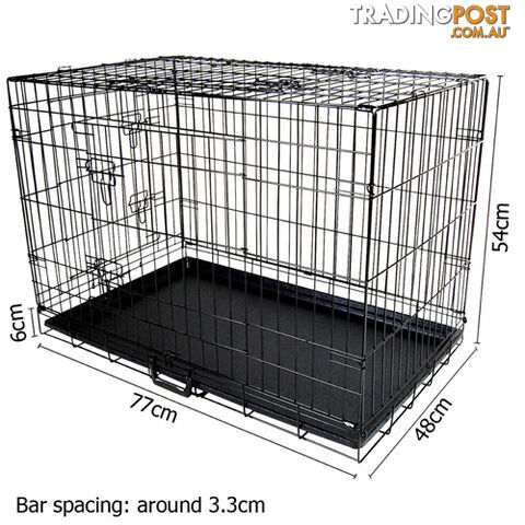 30 Inch Metal Collapsible Dog Cage