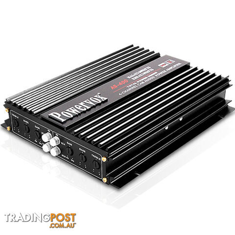 New PowerVox 2800 Watt 4 Channel Car Amplifier Black