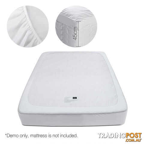 Duck Feather & Down Pillowtop Matress Topper - Double