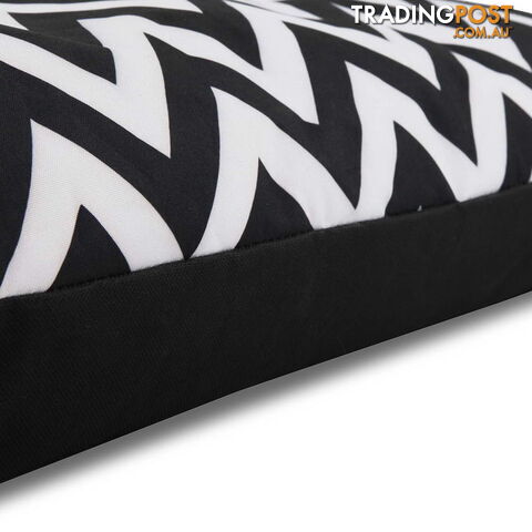 Washable Wavy Stripe Heavy Duty Pet Bed - XXLarge