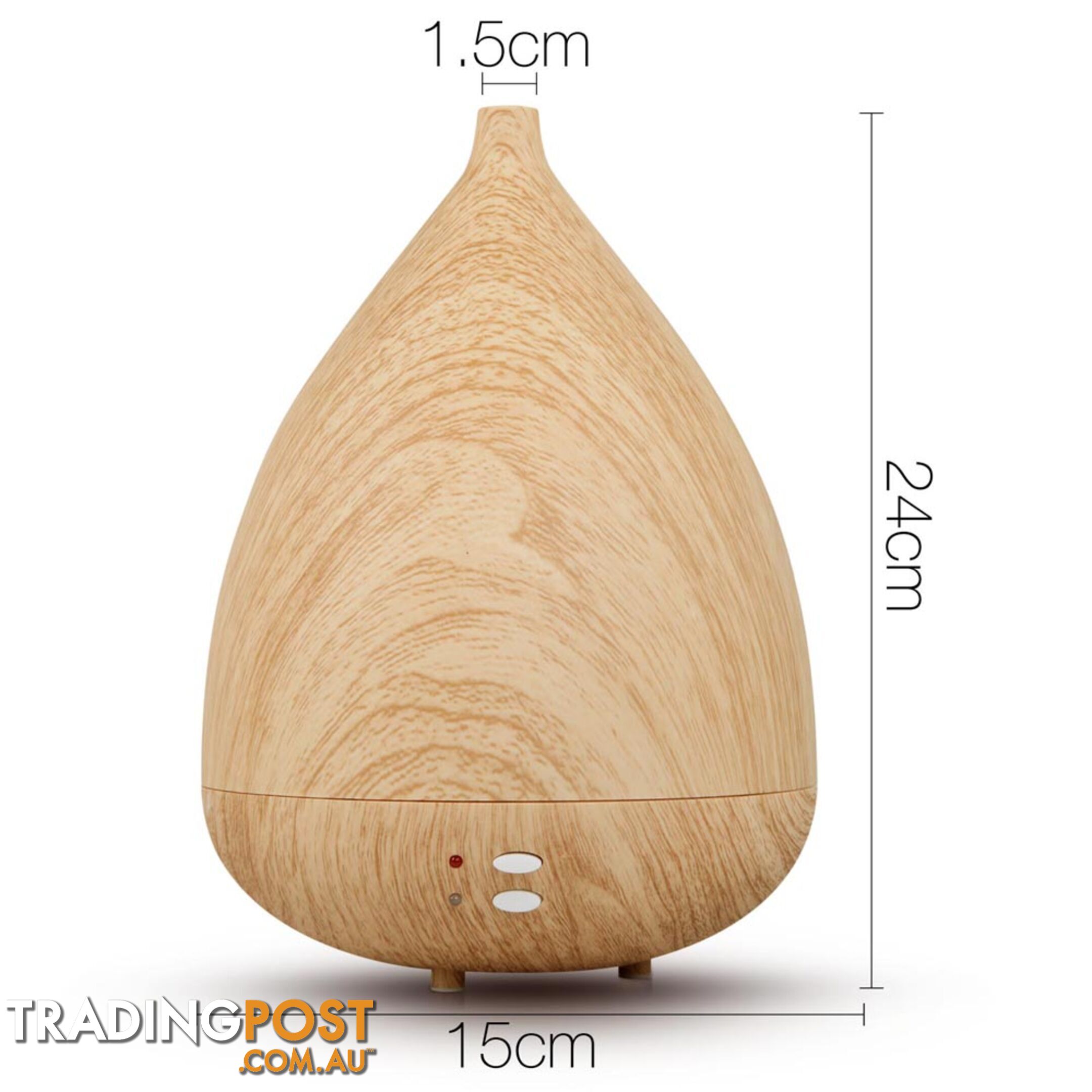 300ml 4-in-1 Aroma Diffuser Light Wood