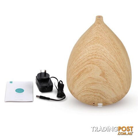 300ml 4-in-1 Aroma Diffuser Light Wood