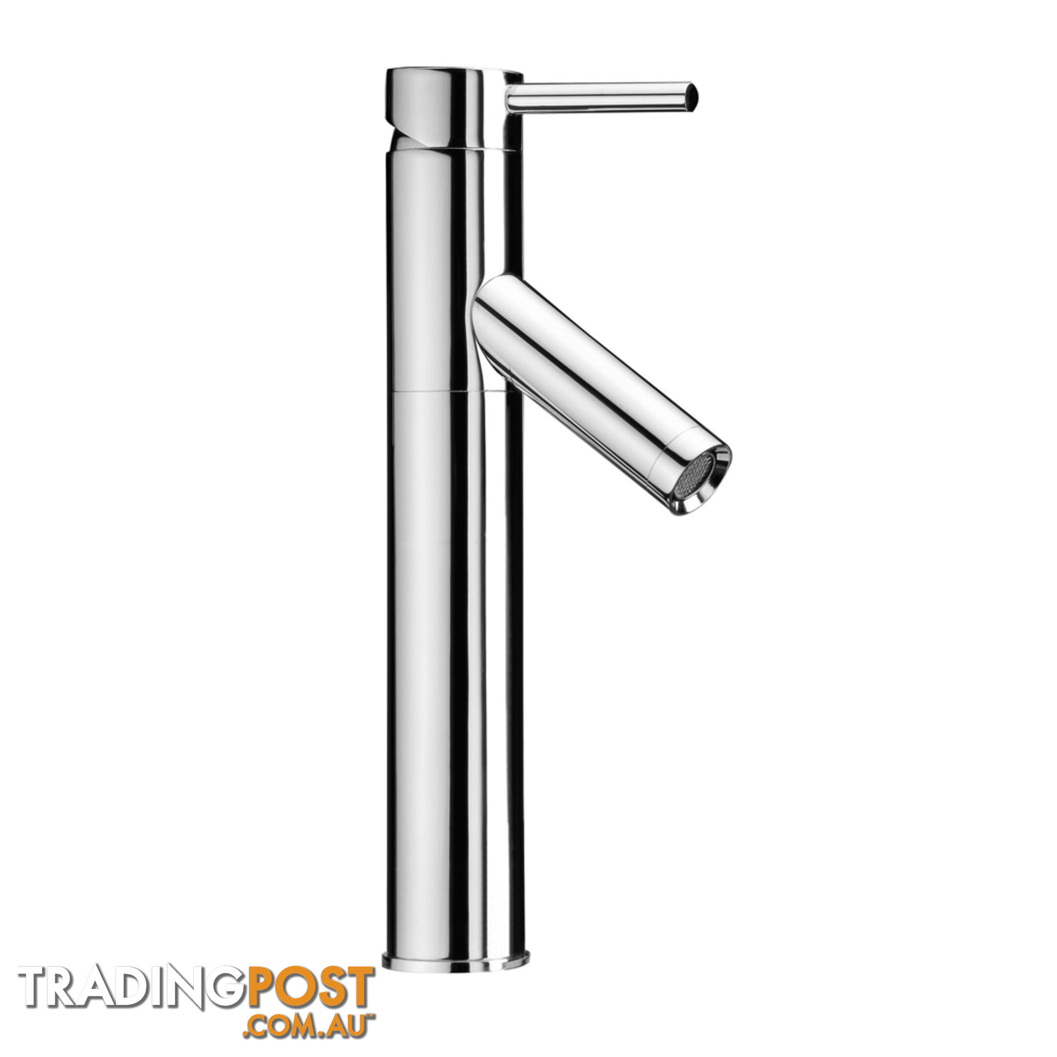 Kitchen Sink Faucet Flick Vanity Basin Tall Mixer Tap Bathroom Spout Brass Round