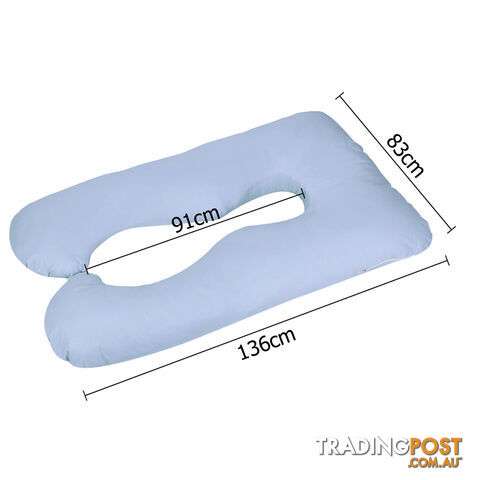 Nursing Support Pillow Feeding Baby Cushion Blue