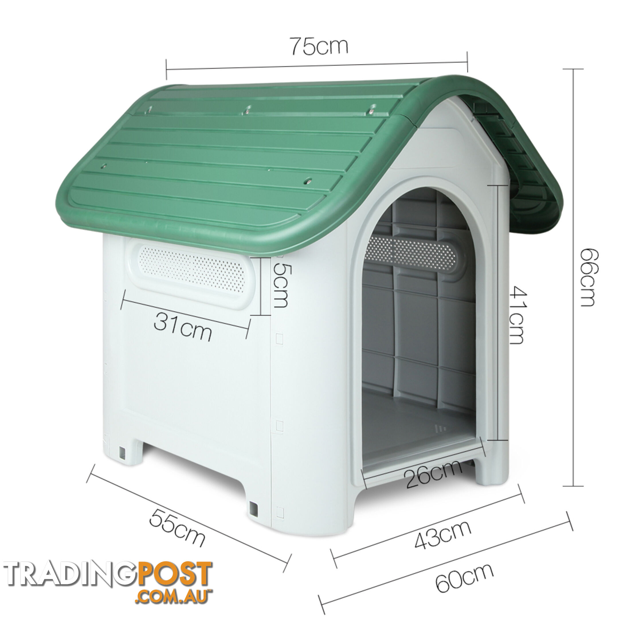 Green Dog Kennel _ÑÐ 66CM