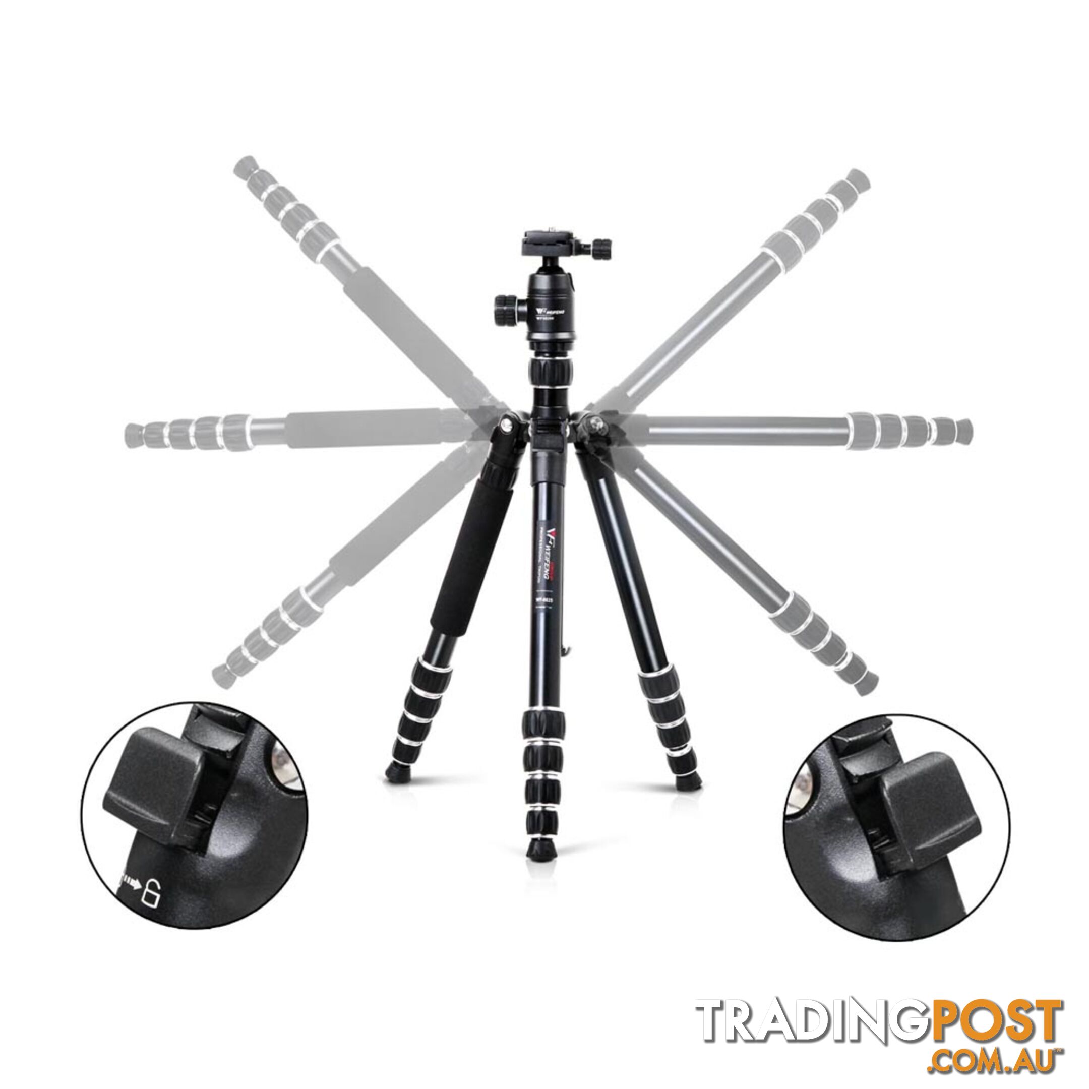 Professional 2 IN 1 Monopod/Tripod Digital Camera 152cm