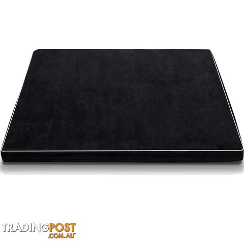 Pet Dog Anti Skid Sleep Memory Foam Mattress Bed Medium Black