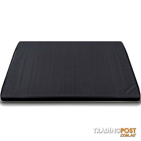 Pet Dog Anti Skid Sleep Memory Foam Mattress Bed Medium Black