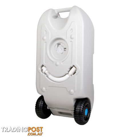 40L Portable Wheel Water Tank Grey