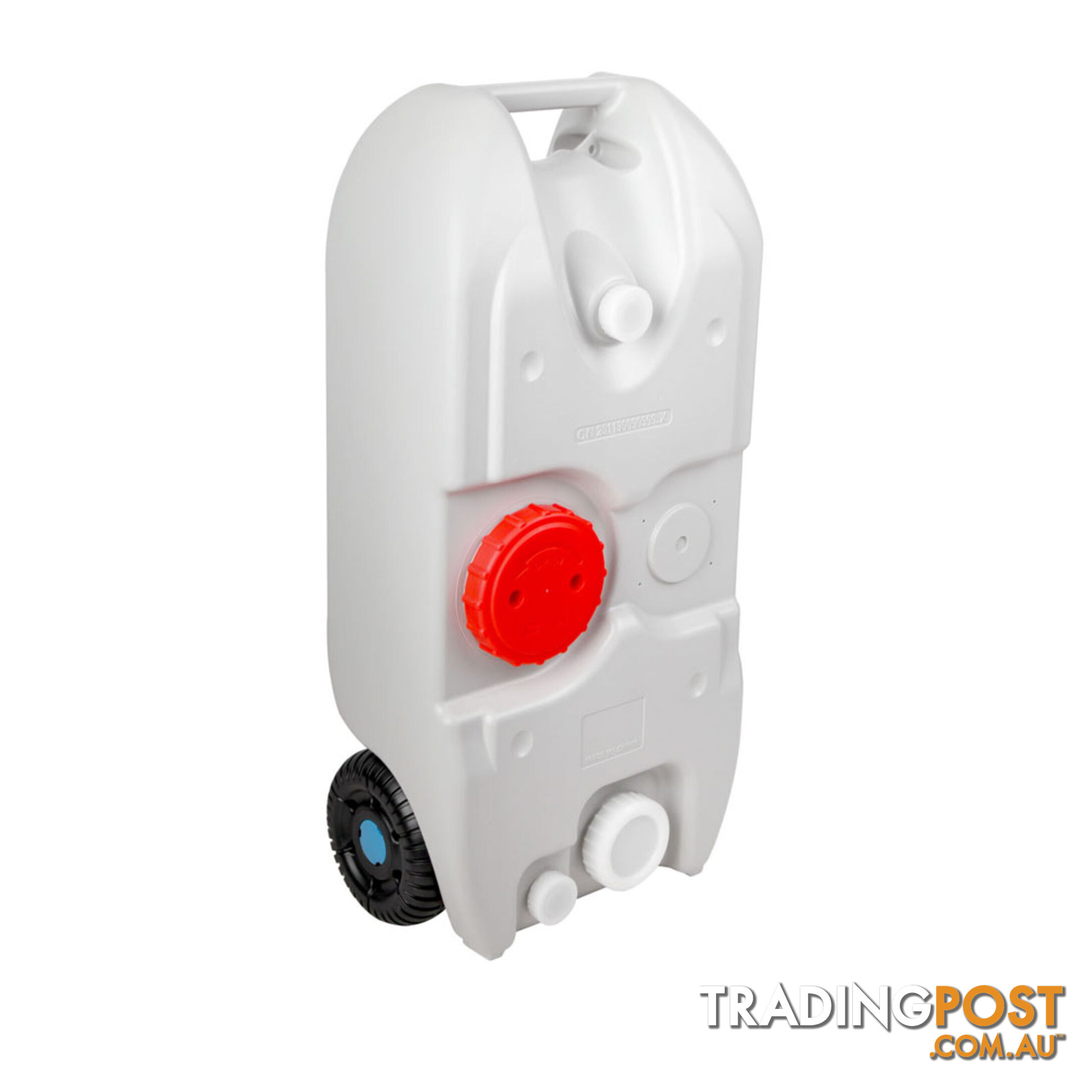 40L Portable Wheel Water Tank Grey