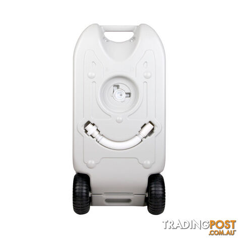 40L Portable Wheel Water Tank Grey