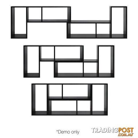 DIY L Shaped Display Shelf - Black - photo 3 of 8