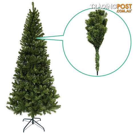 2.1M Christmas Tree with Ornaments - Green